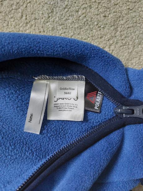 Polartec overal pre novorodenca, 62