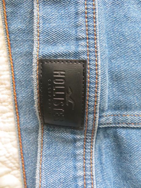 Riflová bunda hollister, hollister,l