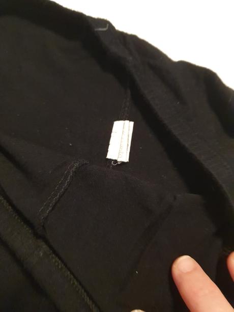 Legínky tenké 3/4 - čierne s čipkou, 146