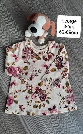 Kvetovane tricko 62-68, george,68