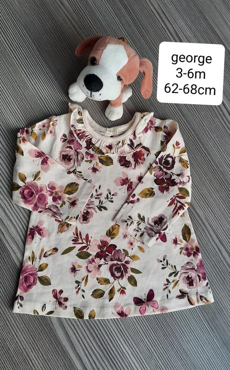 Kvetovane tricko 62-68, george,68