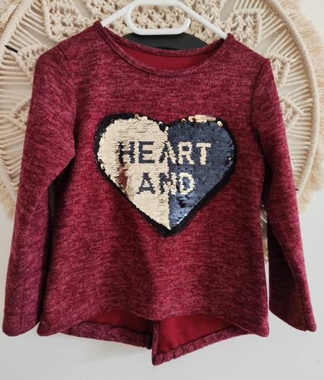 Svetrík s premeniacim obrázkom, h&m,116