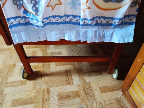 Detská postieľka - retro, šírka (cm): 65,dĺžka (cm): 120