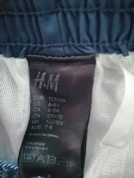 Kratase pre chlapcov h&m vel. 122/128, h&m,122