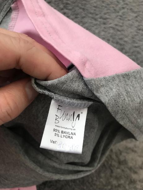 Pískacie tričko funny bunny 80/86, funny bunny,80