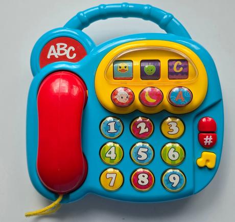 Telefon hudobná hračka, 