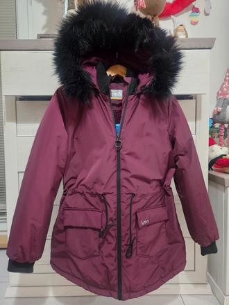 Tepla hrubá vetrovka lemon, coccodrillo,164