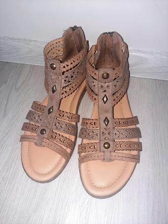 Letné sandále (vd 24 cm), deichmann,37