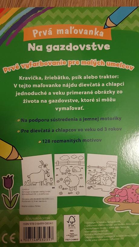 Hruba kniha- omalovanka,