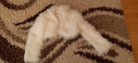 Biele svadobné bolerko-nové, s