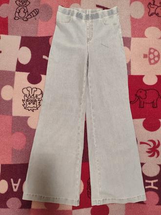 Riflové nohavice 140, h&m,140