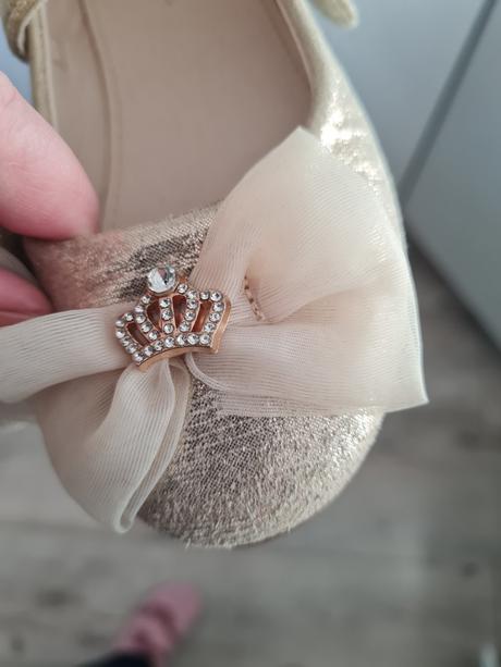 Zlaté balerínky nelli blu veľkosť 26, nelli blu,28